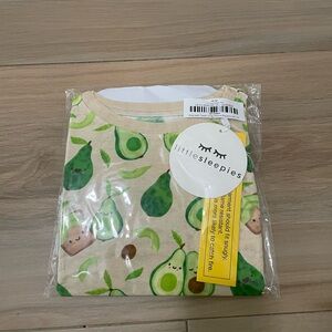 Little Sleepies Avocado Print Pajama Set